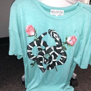Wildfox Snake Charm Trance Sonic Tee - NWT